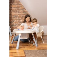 Стульчик для кормления Caretero 3W1 VELMO BLUE